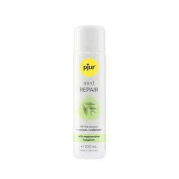 Лубрикант на водной основе pjur MED Repair glide 100 мл с регенерирующим гиалуроном для сухой кожи PJ10830 фото