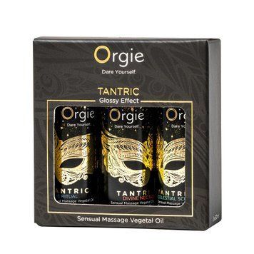 Набор масел для тантрического массажа Orgie &ndash; Tantric Mini Size Collection (3х30 мл), увлажнение SX1556 фото