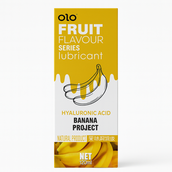 Лубрикант OLO Fruit flavour Banana project 120мл смак банана LO0001 фото